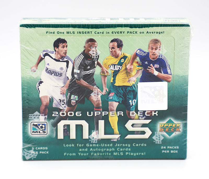 2006 Upper Deck MLS Soccer Box | 24 Packs | Factory Sealed
