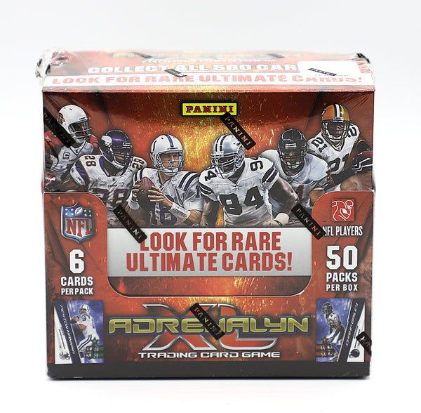 2010 Panini Adrenalyn XL NFL Football Booster Display | 50 Packs | Factory Sealed