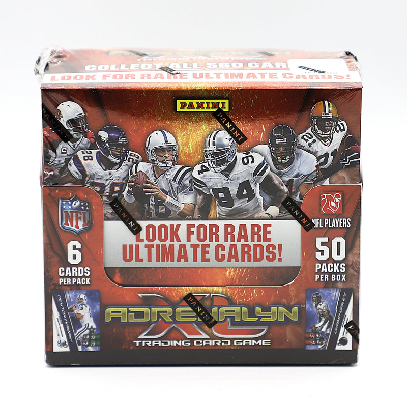 2010 Panini Adrenalyn XL NFL Football Booster Display | 50 Packs | Factory Sealed