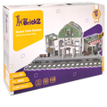 myBrickZ Large Trainstation with flower shop #0001