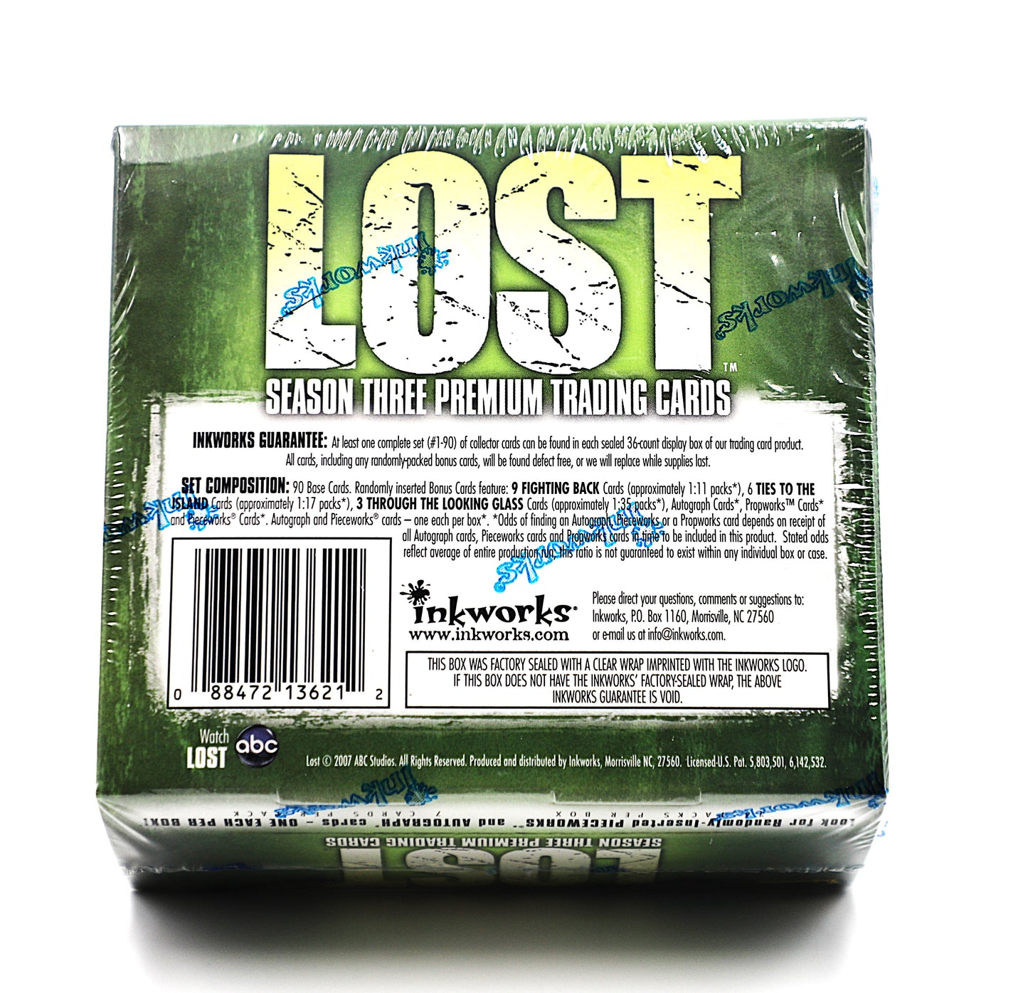 Inkworks Lost Season 3 Premium Trading Card Box
