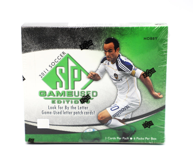 2011 Upper Deck SP Game Used Soccer Hobby Box, 6 Packs, Factory Sealed