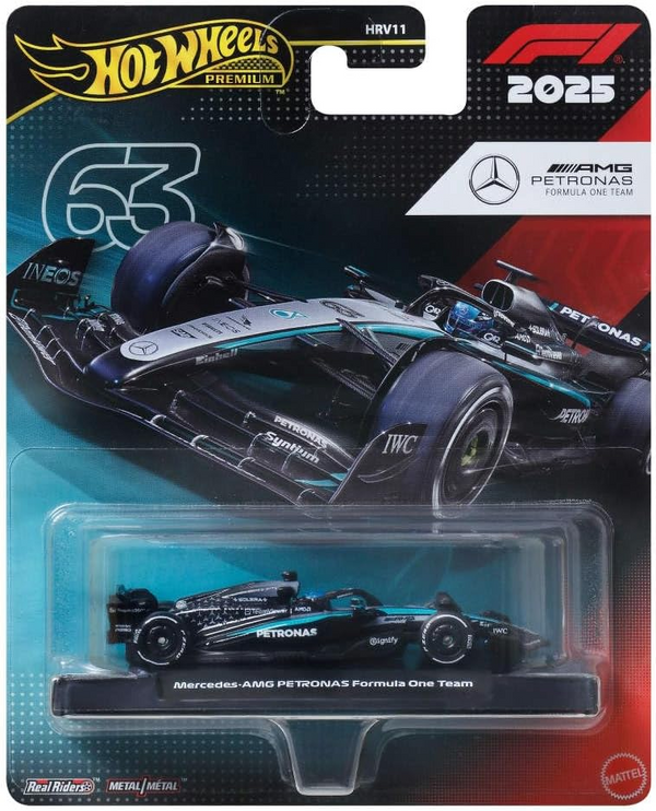 Hot Wheels Mercedes-AMG PETRONAS F1 Team George Russell #63 JKD80