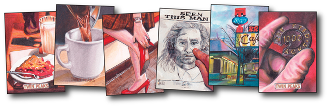 Rittenhouse TWIN PEAKS: The Log Lady Chronicles Trading Cards