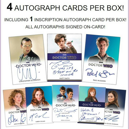 Rittenhouse Doctor Who Series 5-7 Trading Cards Hobby Box