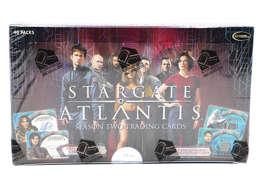 Rittenhouse Stargate Atlantis Season Two Trading Cards Sealed Box