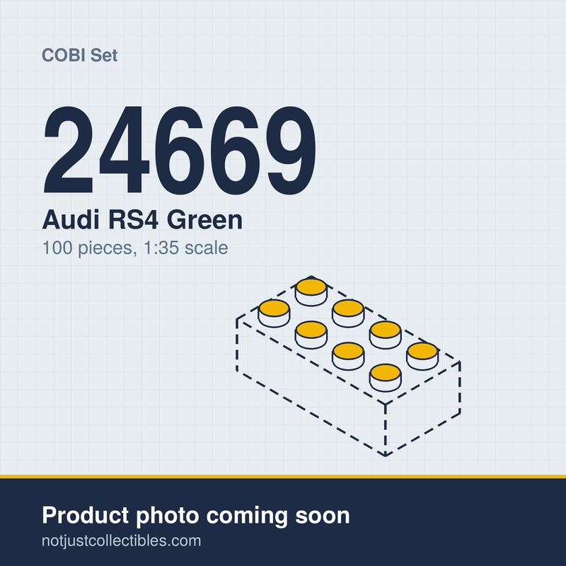 Placeholder for COBI Audi RS4 Green Set 24669, product photo coming soon