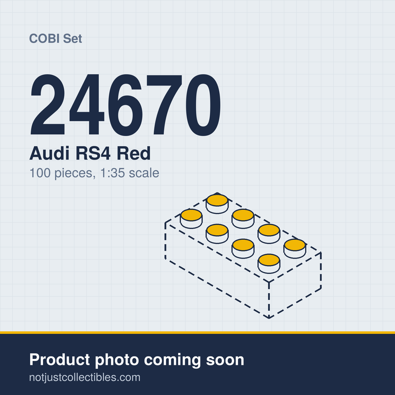 Placeholder for COBI Audi RS4 Red Set 24670, product photo coming soon