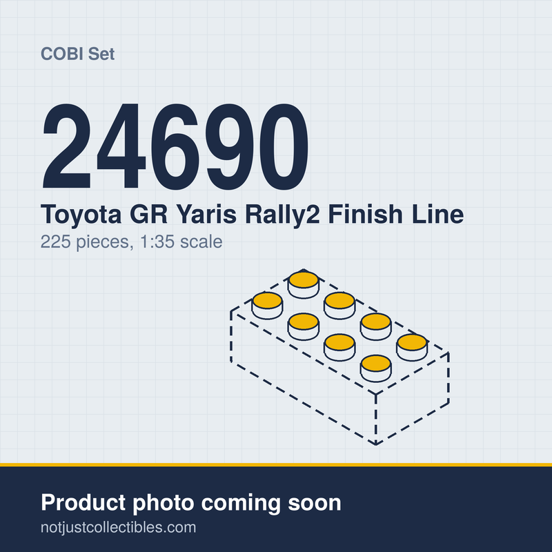 Placeholder for COBI Toyota GR Yaris Rally2 Finish Line Set 24690, product photo coming soon