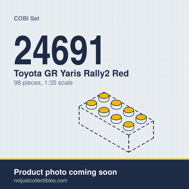 Placeholder for COBI Toyota GR Yaris Rally2 Red Set 24691, product photo coming soon