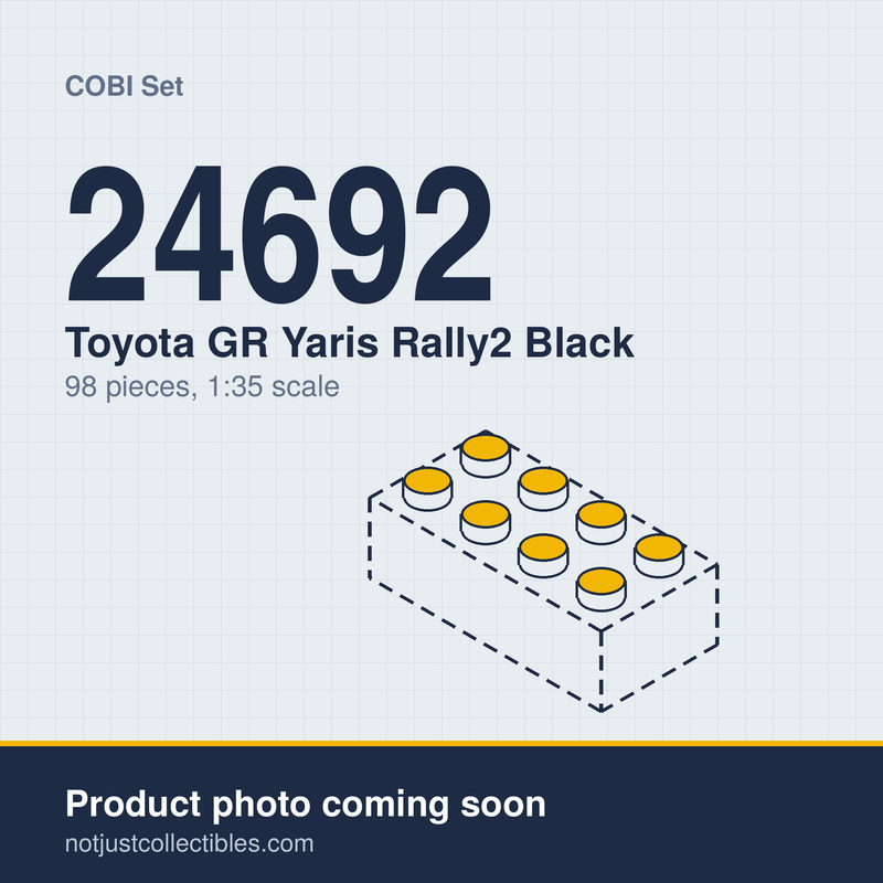 Placeholder for COBI Toyota GR Yaris Rally2 Black Set 24692, product photo coming soon