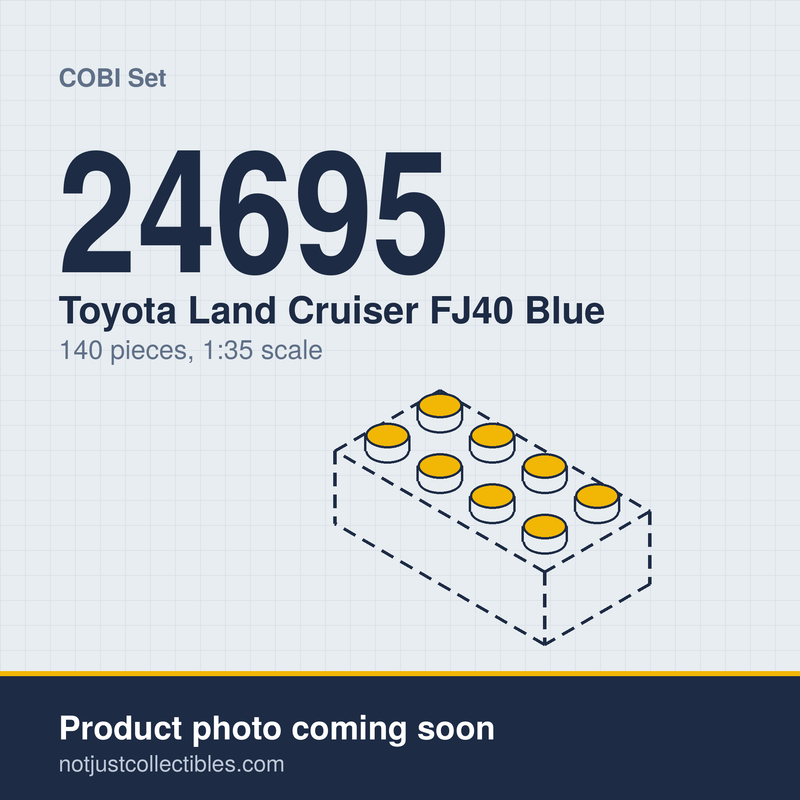 Placeholder for COBI Toyota Land Cruiser FJ40 Blue Set 24695, product photo coming soon