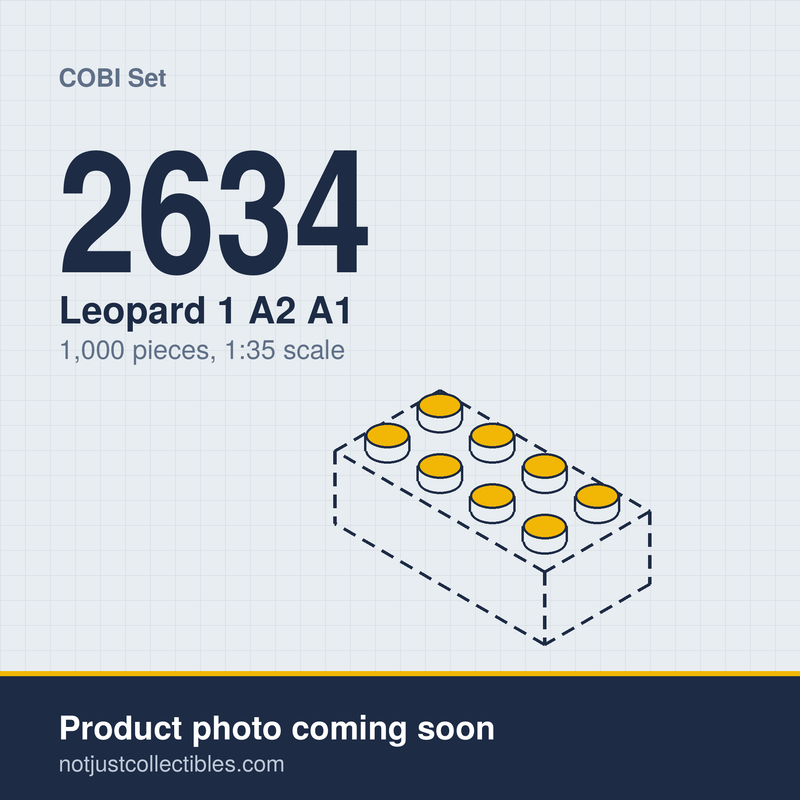 Placeholder for COBI Leopard 1 A2 A1 Set 2634, product photo coming soon