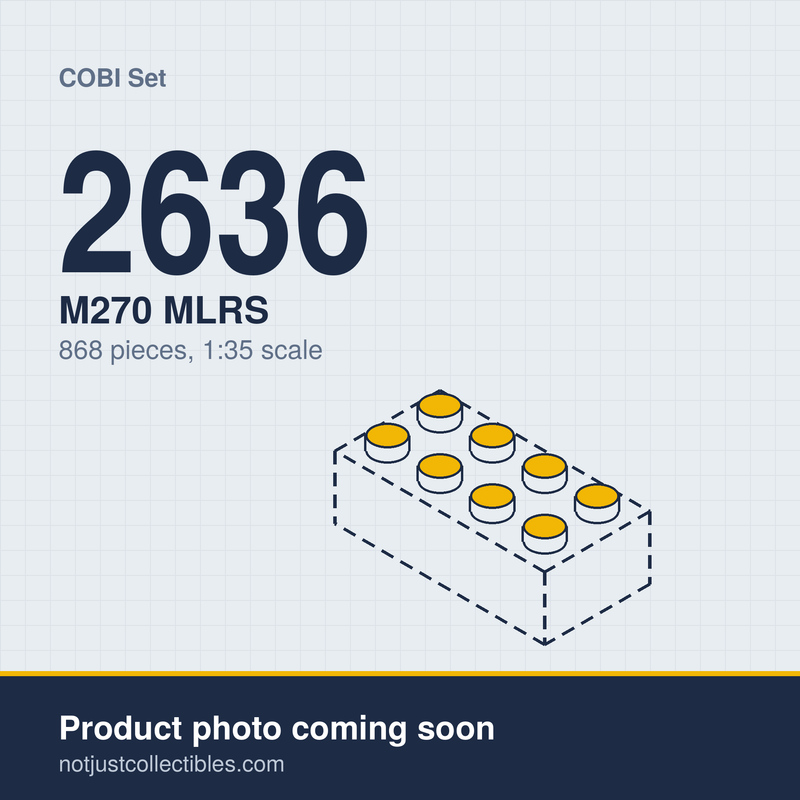 Placeholder for COBI M270 MLRS Set 2636, product photo coming soon