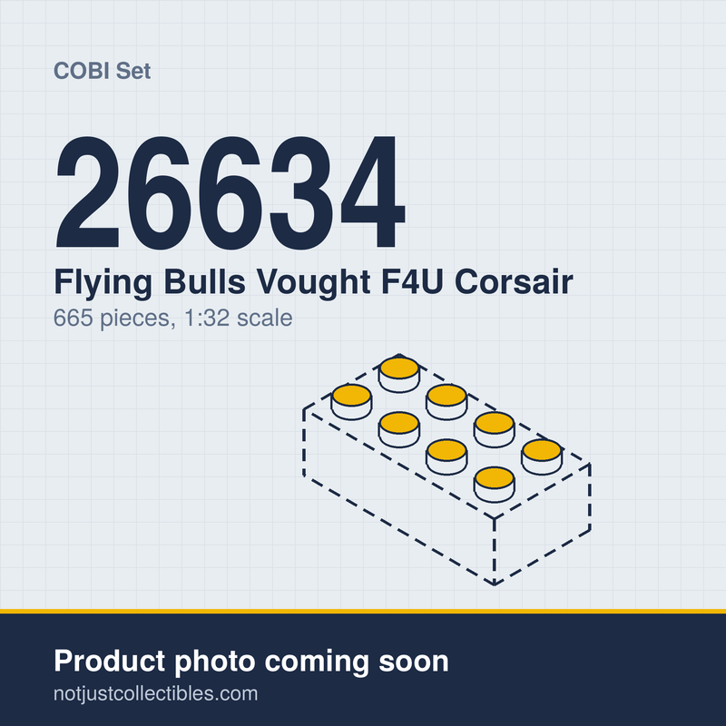 Placeholder for COBI Flying Bulls Vought F4U Corsair 1:32 Set 26634, product photo coming soon