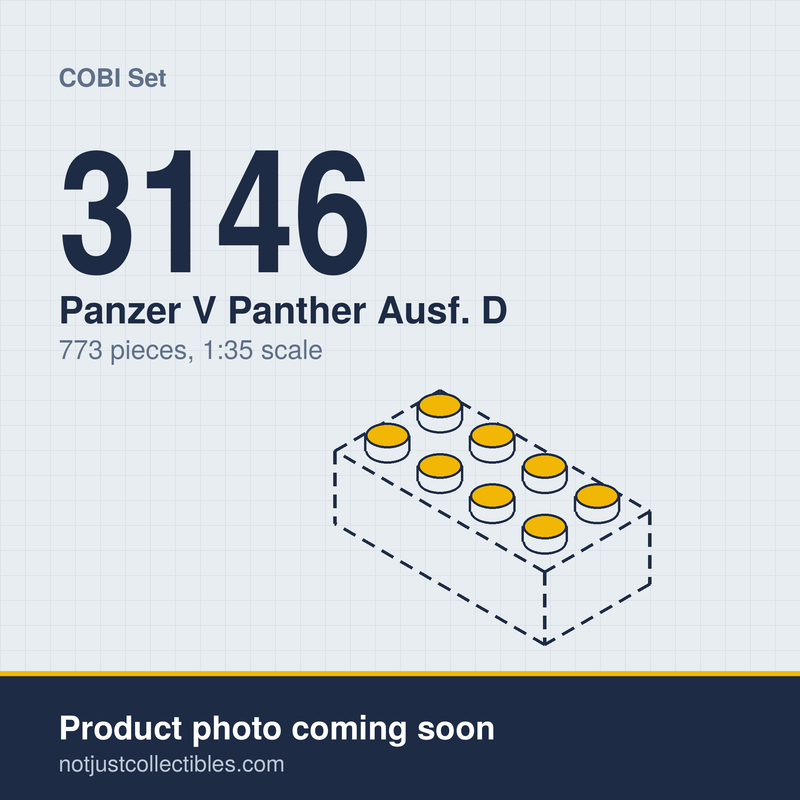 Placeholder for COBI Panzer V Panther Ausf. D Set 3146, product photo coming soon