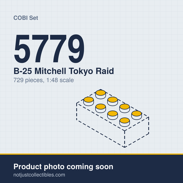 Placeholder for COBI B-25 Mitchell Tokyo Raid Set 5779, product photo coming soon
