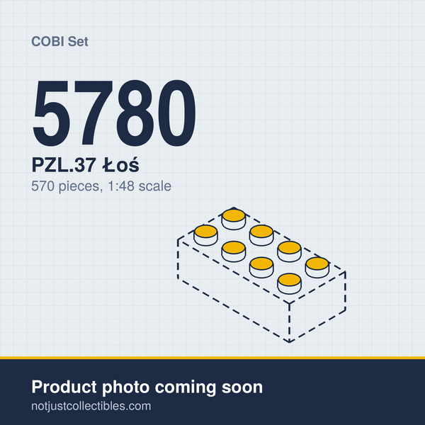 Placeholder for COBI PZL.37 Łoś Set 5780, product photo coming soon