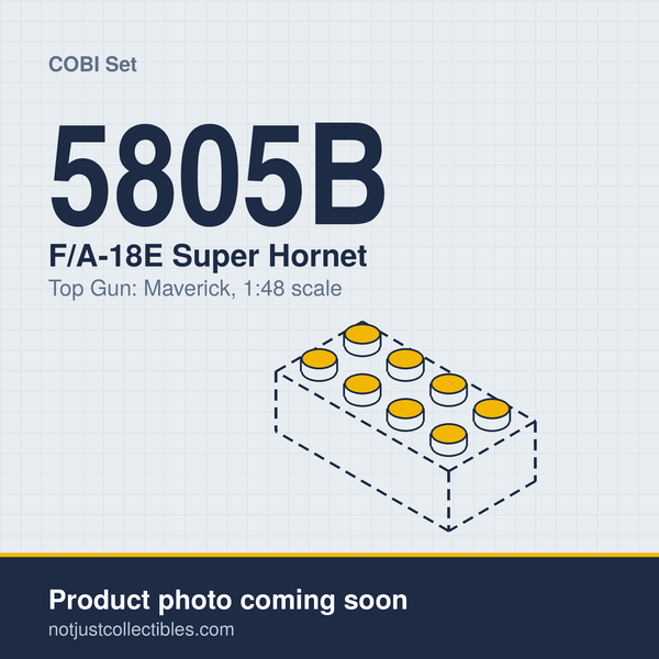 Placeholder for COBI F/A-18E Super Hornet Set 5805B, product photo coming soon