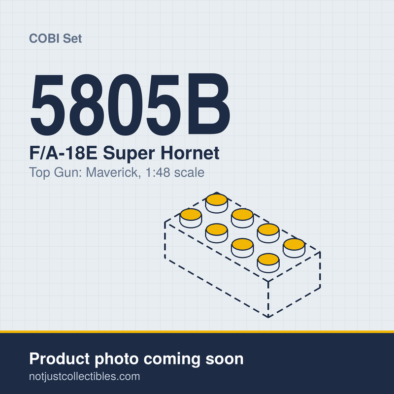 Placeholder for COBI F/A-18E Super Hornet Set 5805B, product photo coming soon