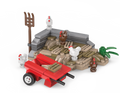 Kiddicraft Brick Farm – Manure Pile with Chickens Building Set KC1102