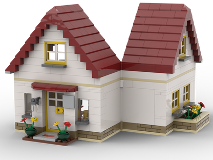 Kiddicraft Brick City – Tiny House Building Set KC1202