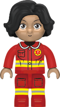 Kiddicraft Brick City – Ambulance Building Set KC1203
