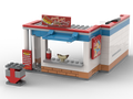 Kiddicraft Brick City – Uschi's Sausage Stand Building Set KC1204