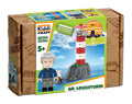 Kiddicraft Brick City – Large Lighthouse Building Set KC1301