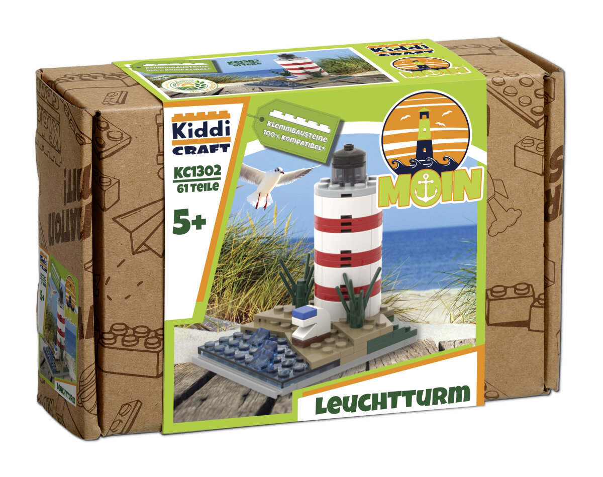 Kiddicraft Brick City – Small Lighthouse Building Set KC1302