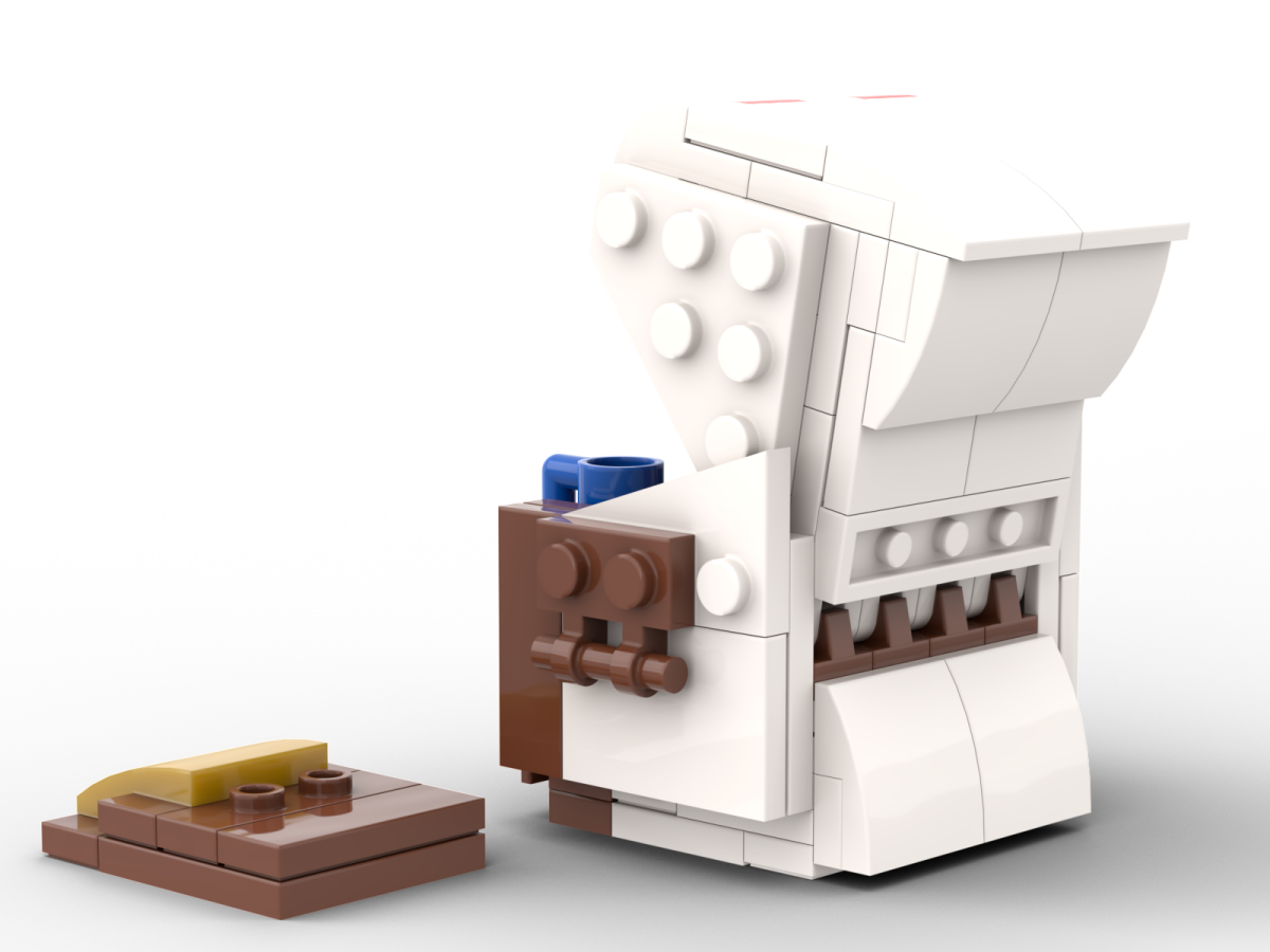 Kiddicraft Brick City – Beach Chair Building Set KC1303