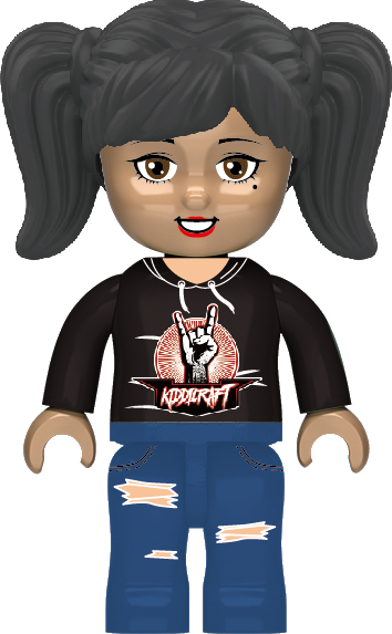 Kiddicraft Brick City – KIDDIZ Rock Festival Pack KC1402