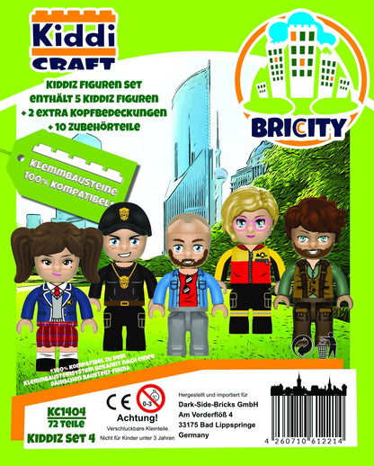 Kiddicraft Brick City – KIDDIZ Pack: City 2 KC1404