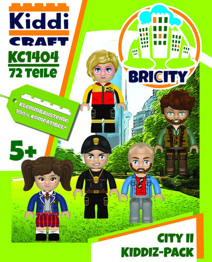 Kiddicraft Brick City – KIDDIZ Pack: City 2 KC1404