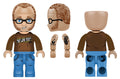 Kiddicraft Brick City – KIDDIZ Pack: Held der Steine & Johnny's World KC1406