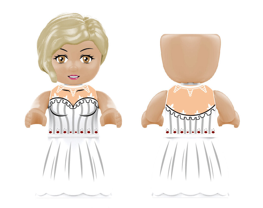 Kiddicraft Brick City – KIDDIZ Wedding Figure Pack KC1407