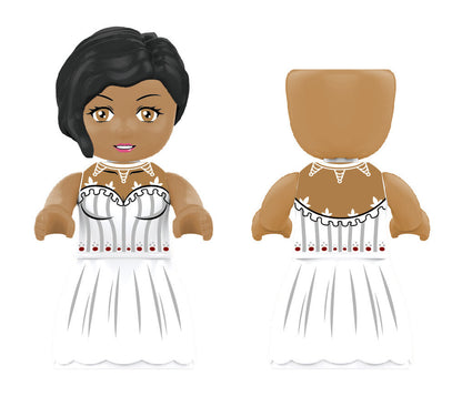 Kiddicraft Brick City – KIDDIZ Wedding Figure Pack KC1407