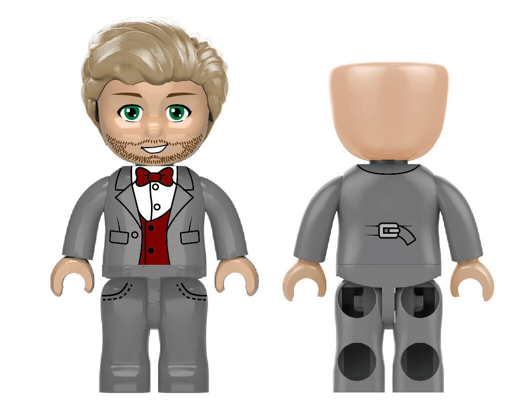 Kiddicraft Brick City – KIDDIZ Wedding Figure Pack KC1407