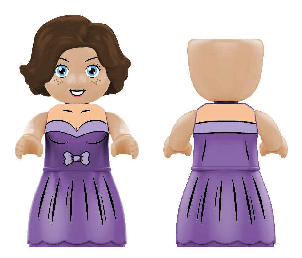 Kiddicraft Brick City – KIDDIZ Wedding Figure Pack KC1407