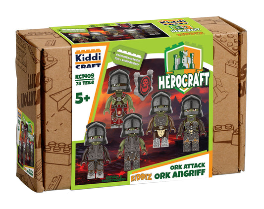 Kiddicraft KIDDIZ Figure Pack: Orc Attack KC1409