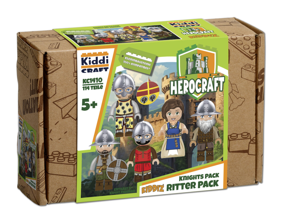 Kiddicraft KIDDIZ Figure Pack: Knights KC1410