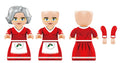 Kiddicraft KIDDIZ Figure Pack: Santa Claus KC1412