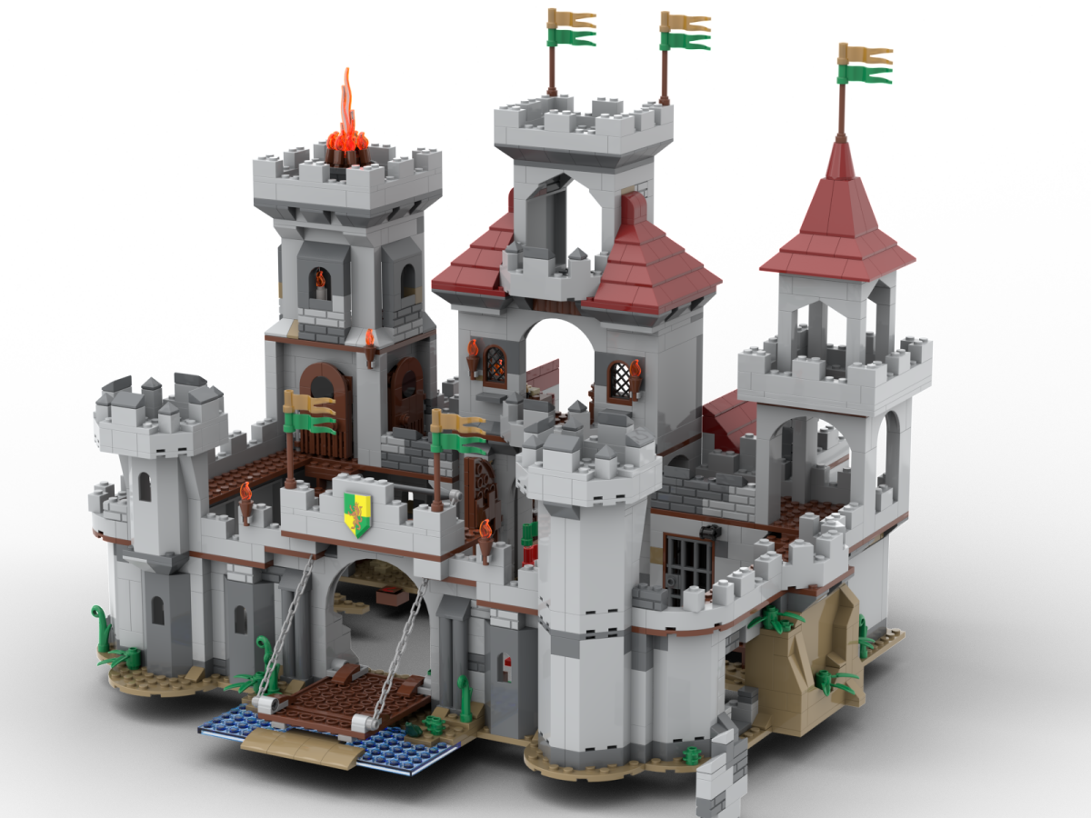 Kiddicraft Herocraft – Knight's Castle Building Set KC1501