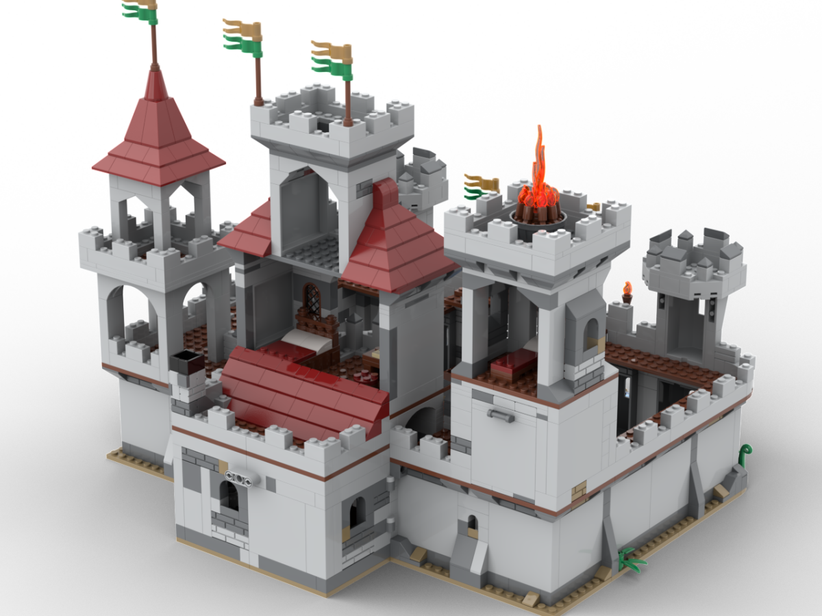 Kiddicraft Herocraft – Knight's Castle Building Set KC1501