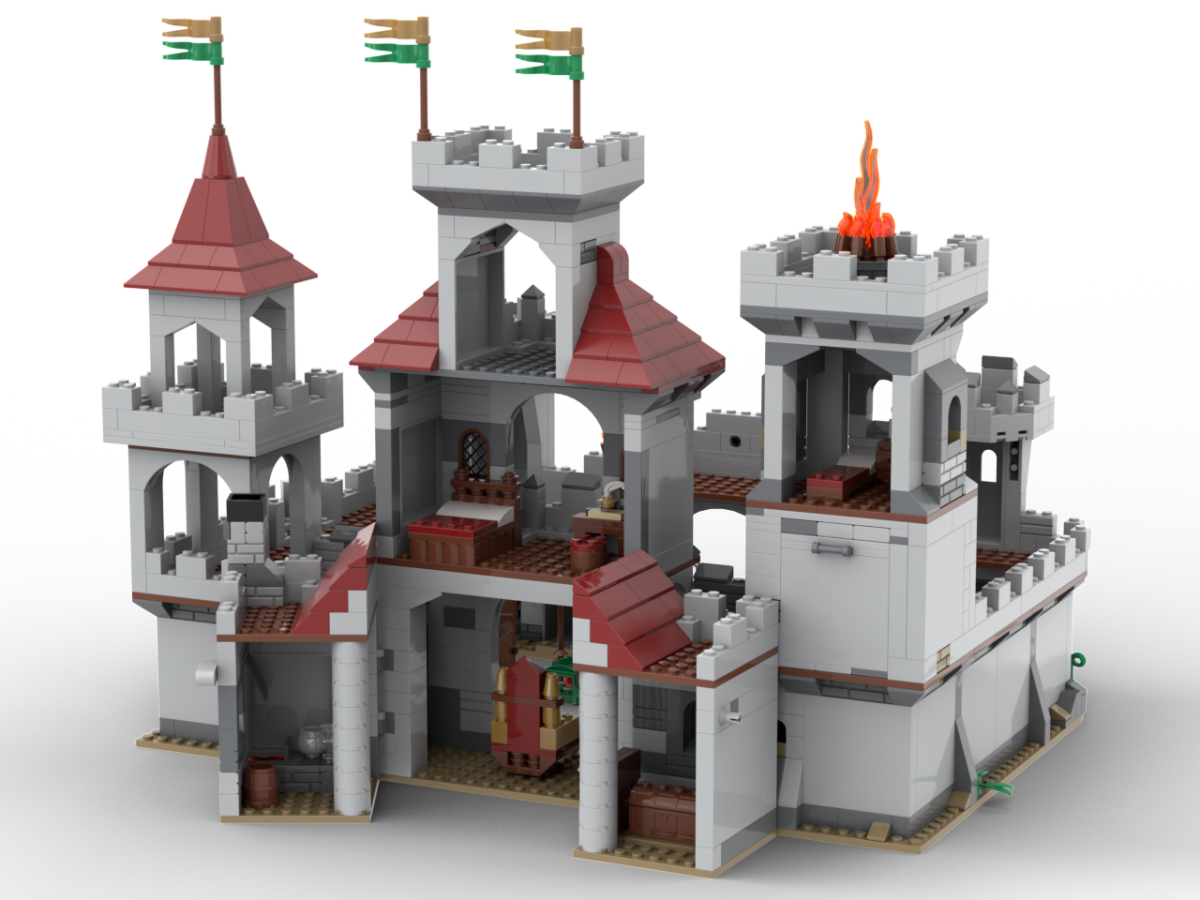 Kiddicraft Herocraft – Knight's Castle Building Set KC1501