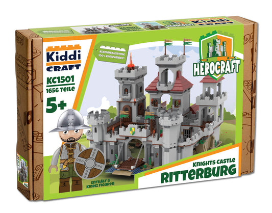 Kiddicraft Herocraft – Knight's Castle Building Set KC1501