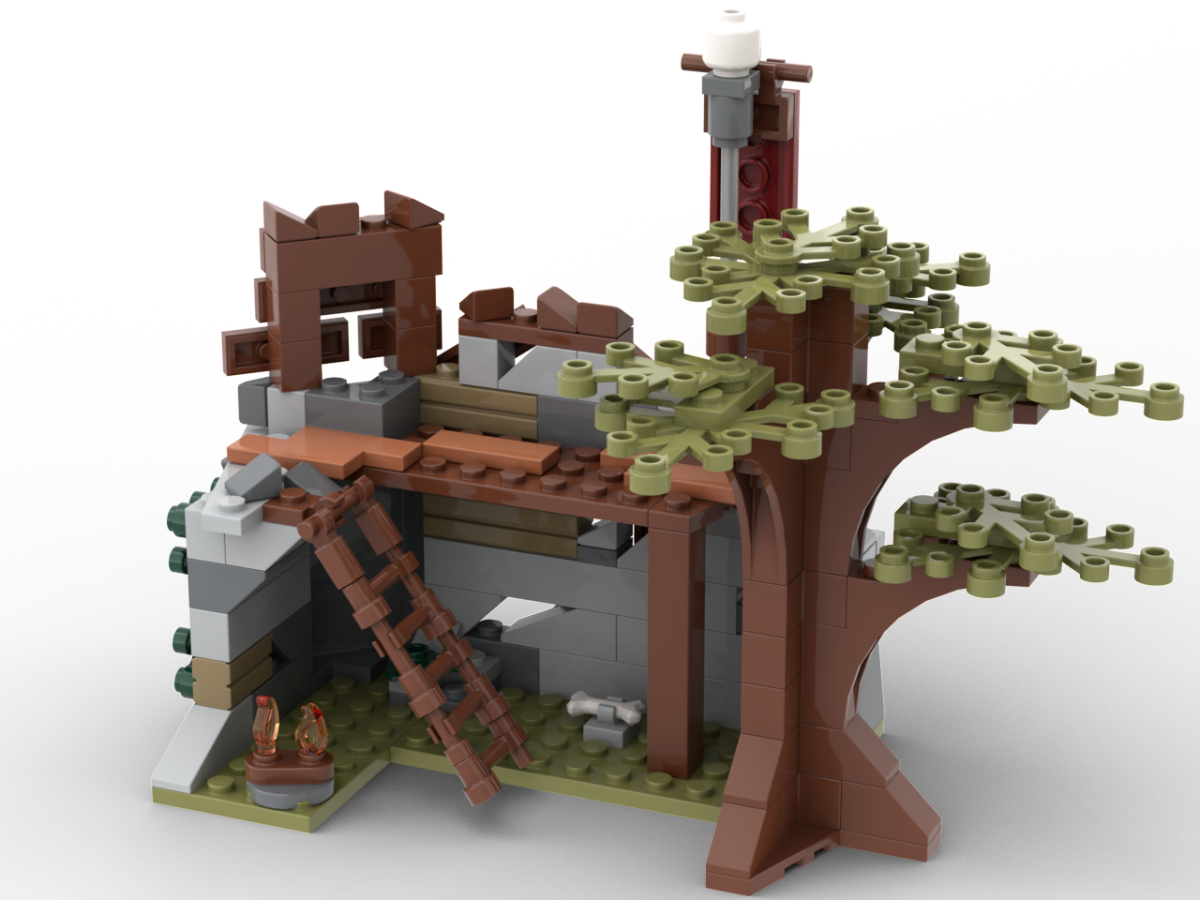 Kiddicraft Herocraft – Orc Hideout Building Set KC1502