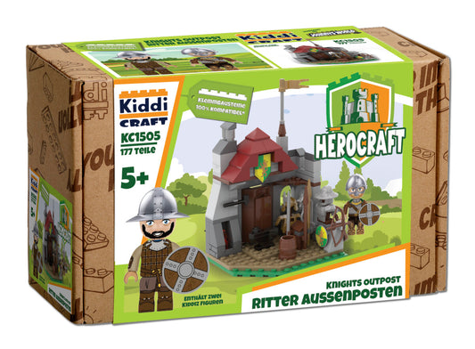 Kiddicraft Herocraft – Knight Outpost Building Set KC1505