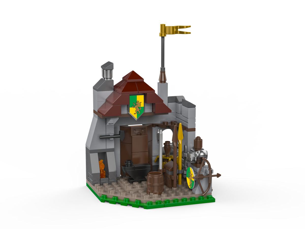 Kiddicraft Herocraft – Knight Outpost Building Set KC1505