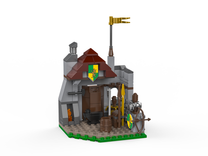 Kiddicraft Herocraft – Knight Outpost Building Set KC1505